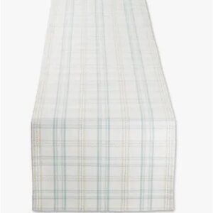 Pastel Plaid Table Runner 70” length - new!